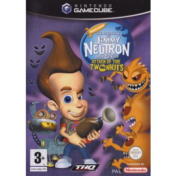 Jimmy Neutron Boy Genius Attack of the Twonkies-Excl. Handleiding (GameCube) Gebruikt