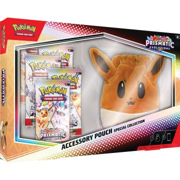 Pokémon TCG Scarlet & Violet Prismatic Evolutions Special Collection-Accessory Pouch (Diversen) Nieuw