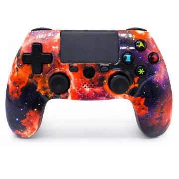 Merkloos Wireless Controller for PlayStation 4-Red Space (PlayStation 4) Nieuw