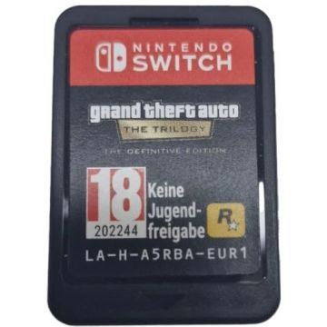 Grand Theft Auto The Trilogy-The Definitive Edition Kale Cassette  (Switch) Gebruikt