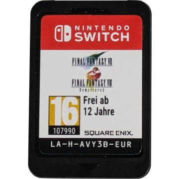 Final Fantasy VII & Final Fantasy VIII Twin Pack-Kale Cassette (Switch) Gebruikt