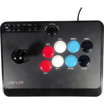 Venom Arcade Stick-Custom Buttons (Diversen) Gebruikt