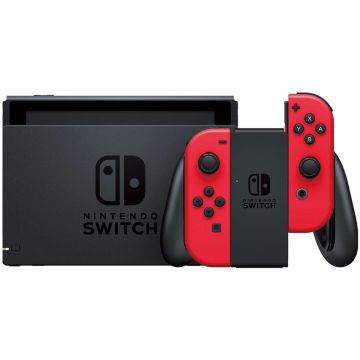 Nintendo Switch Console 2019 Upgrade-Rood Joy-Con (Switch) Gebruikt