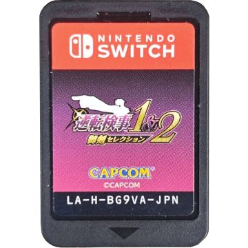 Ace Attorney Investigations Collection-Kale Cassette Asia Import (Switch) Gebruikt