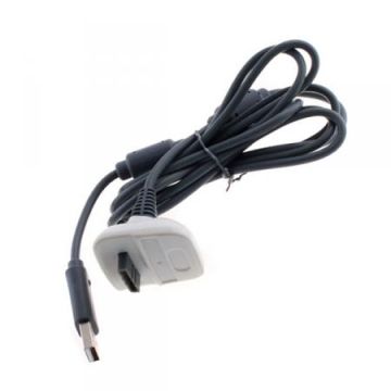 Microsoft Xbox 360 Play & Charge Kabel-Wit (Xbox 360) Gebruikt