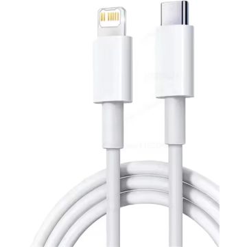 Merkloos Lightning naar USB-C Kabel-1M (Diversen) Nieuw