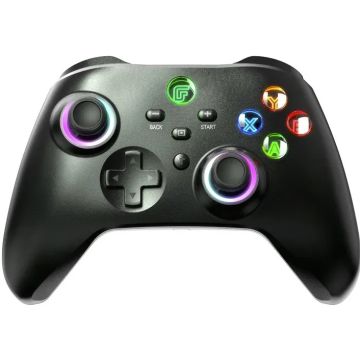 Merkloos PC Game Controller with RGB-Zwart (PC) Nieuw
