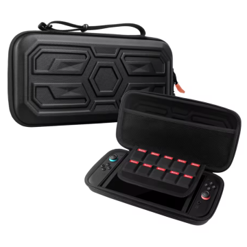 Merkloos Carry Case for Nintendo Switch 2-Crystal Zwart (Switch 2) Nieuw