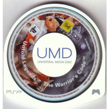 Untold Legends The Warrior's Code-Kale Cassette (PSP) Gebruikt