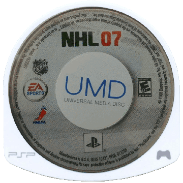 NHL 07-Kale Cassette Amerikaans (PSP) Gebruikt