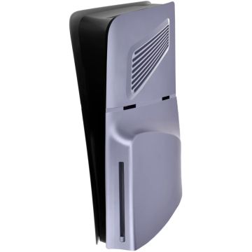 Merkloos PlayStation 5 Slim Console Cover Incl. Ventilatie-Zilver/Grijs (PlayStation 5) Nieuw