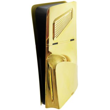Merkloos PlayStation 5 Slim Console Cover Incl. Ventilatie-Goud (PlayStation 5) Nieuw