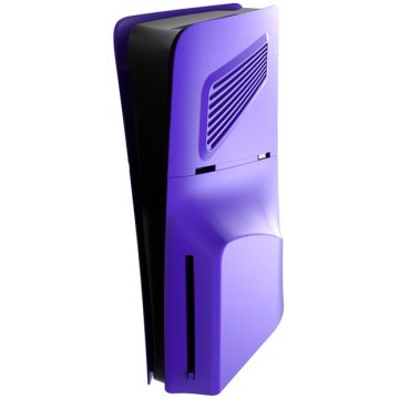 Merkloos PlayStation 5 Slim Console Cover Incl. Ventilatie-Paars (PlayStation 5) Nieuw