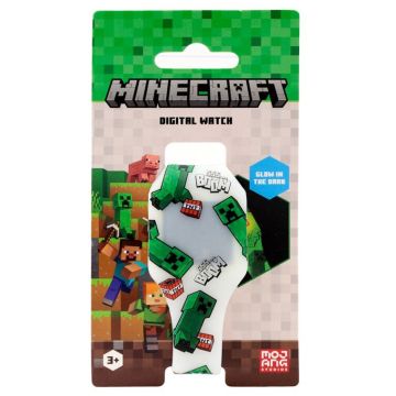 Puckator Minecraft Glow in the Dark Digital Watch-Creeper (Diversen) Nieuw