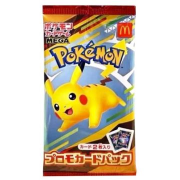 Pokémon TCG McDonald's Promo Pack-2025 Japans (Diversen) Nieuw