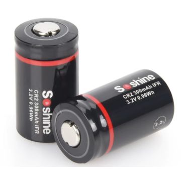 Merkloos Lithium CR2 Oplaadbare Batterij 300mAh 3.2V-1 Stuk (Diversen) Nieuw