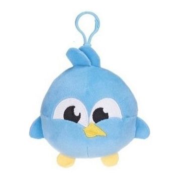 WL Angry Birds Squashy Podgies Clip-On Mini Pluche-Blue (Diversen) Nieuw