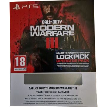 Call of Duty Modern Warfare III-Digitale Download Code (PlayStation 5) Nieuw