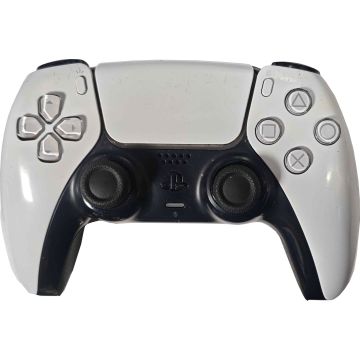 Sony DualSense Wireless Custom Controller-Wit / Zwart Incl. Back Button Attachment (PlayStation 5) Gebruikt