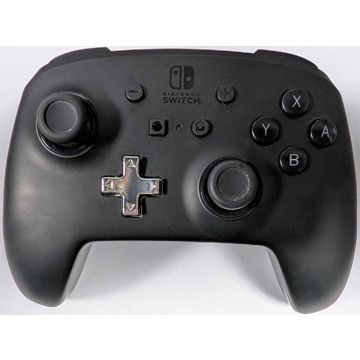 PowerA Nintendo Switch Enhanced Wired Controller-Zwart (Silver D-Pad) (Switch) Gebruikt