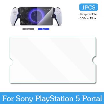 Merkloos Premium Tempered Pro Screen Protector-for PS Portal (PlayStation 5) Nieuw