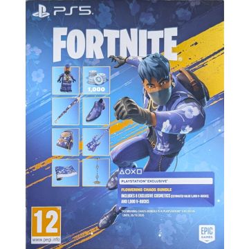 Fortnite Flowering Chaos Bundle-Digitale Download Code (PlayStation 5) Nieuw