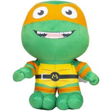 Sambro Teenage Mutant Ninja Turtles Lil Bodz Velboa Pluche 28CM-Michelangelo (Diversen) Nieuw