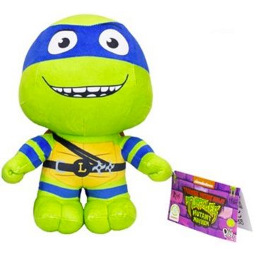 Sambro Teenage Mutant Ninja Turtles Lil Bodz Velboa Pluche 28CM-Leonardo (Diversen) Nieuw