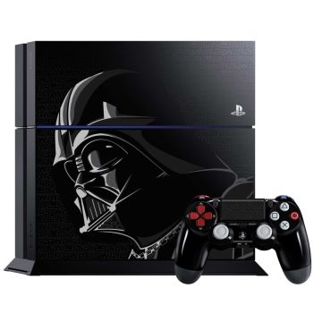 Sony PlayStation 4 Pro 1TB Limited Edition-Star Wars Battlefront (Darth Vader) - Excl. game en doos (PlayStation 4) Gebruikt