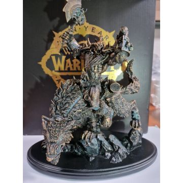 Blizzard World of Warcraft 10th Anniversary Statue-Orc Rider (Minor Damage) (Diversen) Gebruikt