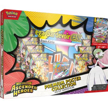 Pokémon TCG Mega Evolution Ascended Heroes Premium Poster Collection-Mega Gardevoir EX (Diversen) Nieuw