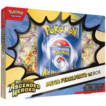 Pokémon TCG Mega Evolution Ascended Heroes EX Box-Mega Feraligatr (Diversen) Nieuw