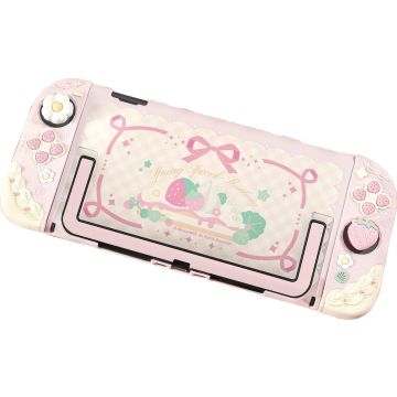 GeekShare Protective Case for Switch 2-Cream Strawberry (Light) (Switch 2) Nieuw