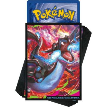 Pokémon TCG Official Card Sleeves (65 Sleeves)-Mega Charizard X EX (Diversen) Nieuw