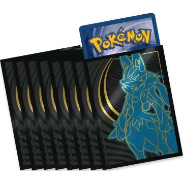 Pokémon TCG Official Card Sleeves (65 Sleeves)-Mega Lucario (Diversen) Nieuw