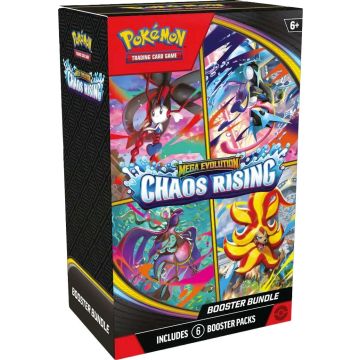 Pokémon TCG Mega Evolution Chaos Rising-Booster Bundle (Diversen) Nieuw