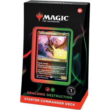 Magic The Gathering TCG Starter Commander Deck-Draconic Destruction (Diversen) Nieuw
