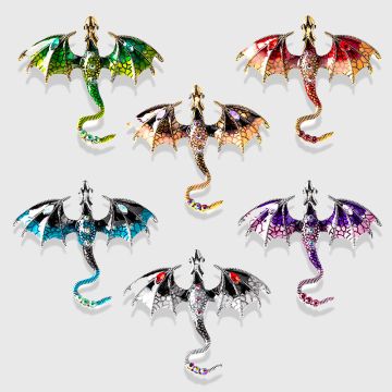 Merkloos Flying Dragon Brooch-Willekeurig (Diversen) Nieuw