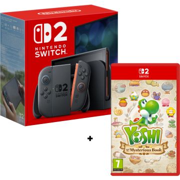Nintendo Switch 2 Console Bundle-Yoshi and the Mysterious Book (Switch 2) Nieuw