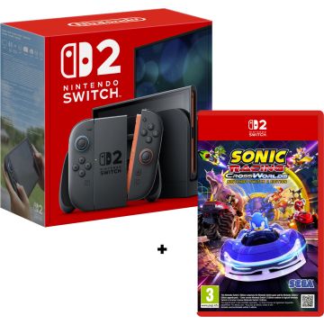 Nintendo Switch 2 Console Bundle-Sonic Racing CrossWorlds (Fysiek) (Switch 2) Nieuw