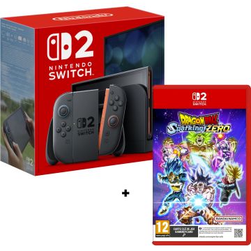 Nintendo Switch 2 Console Bundle-Dragon Ball Sparking! ZERO (Fysiek) (Switch 2) Nieuw