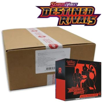 Pokémon TCG Scarlet & Violet Destined Rivals-Elite Trainer Box Case (10 Pieces) (Diversen) Nieuw