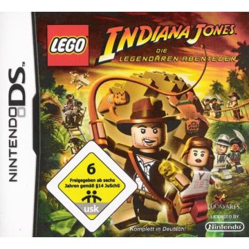LEGO Indiana Jones The Original Adventures-Duits (NDS) Gebruikt