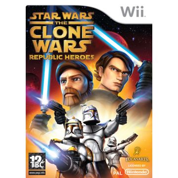 Star Wars The Clone Wars Republic Heroes-Standaard (Wii) Gebruikt