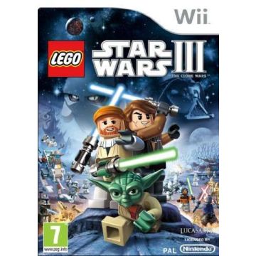 LEGO Star Wars III The Clone Wars-Standaard (Wii) Gebruikt