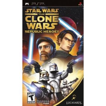 Star Wars The Clone Wars Republic Heroes-Amerikaans (PSP) Gebruikt