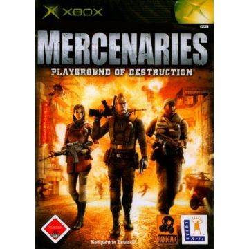 Mercenaries Playground of Destruction-Duits (Xbox) Gebruikt