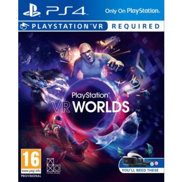 PlayStation VR Worlds-Standaard (PlayStation 4) Gebruikt