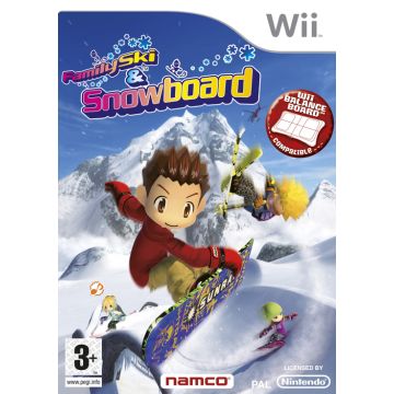 Family Ski & Snowboard-Standaard (Wii) Gebruikt
