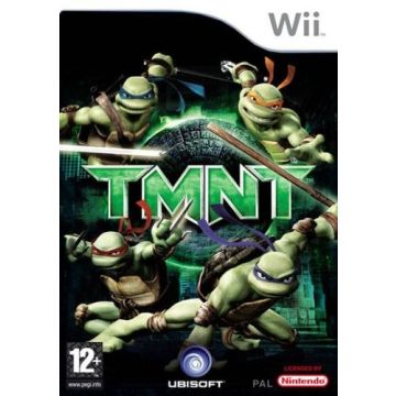 TMNT Teenage Mutant Ninja Turtles-Standaard (Wii) Gebruikt